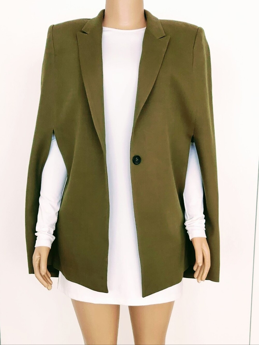 Olive Cape Designed By Eileen M